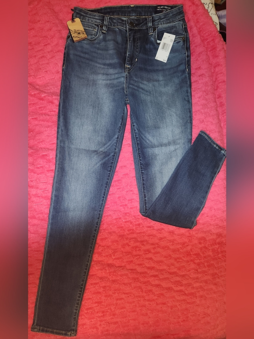 NWT - Buffalo David Bitton Women's Dark Blue Skinny Jeans